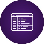 icono morado software erp